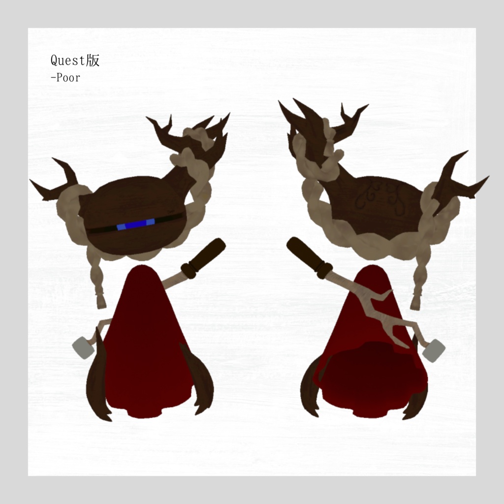 【オリジナル3Dモデル】老樹の木魚<Rouju no Mokugyo>