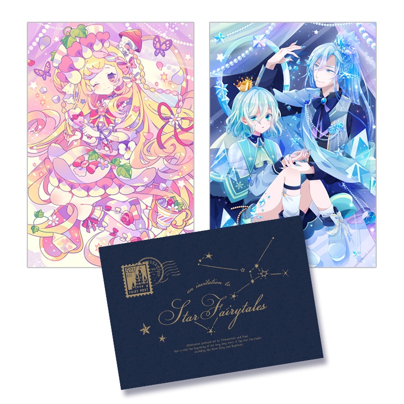 星の童話展/Yumenouchi × LalaLillie コラボレーションポストカードセット