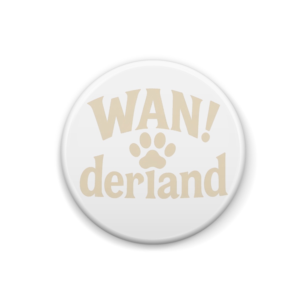 WAN!derland 缶バッジ
