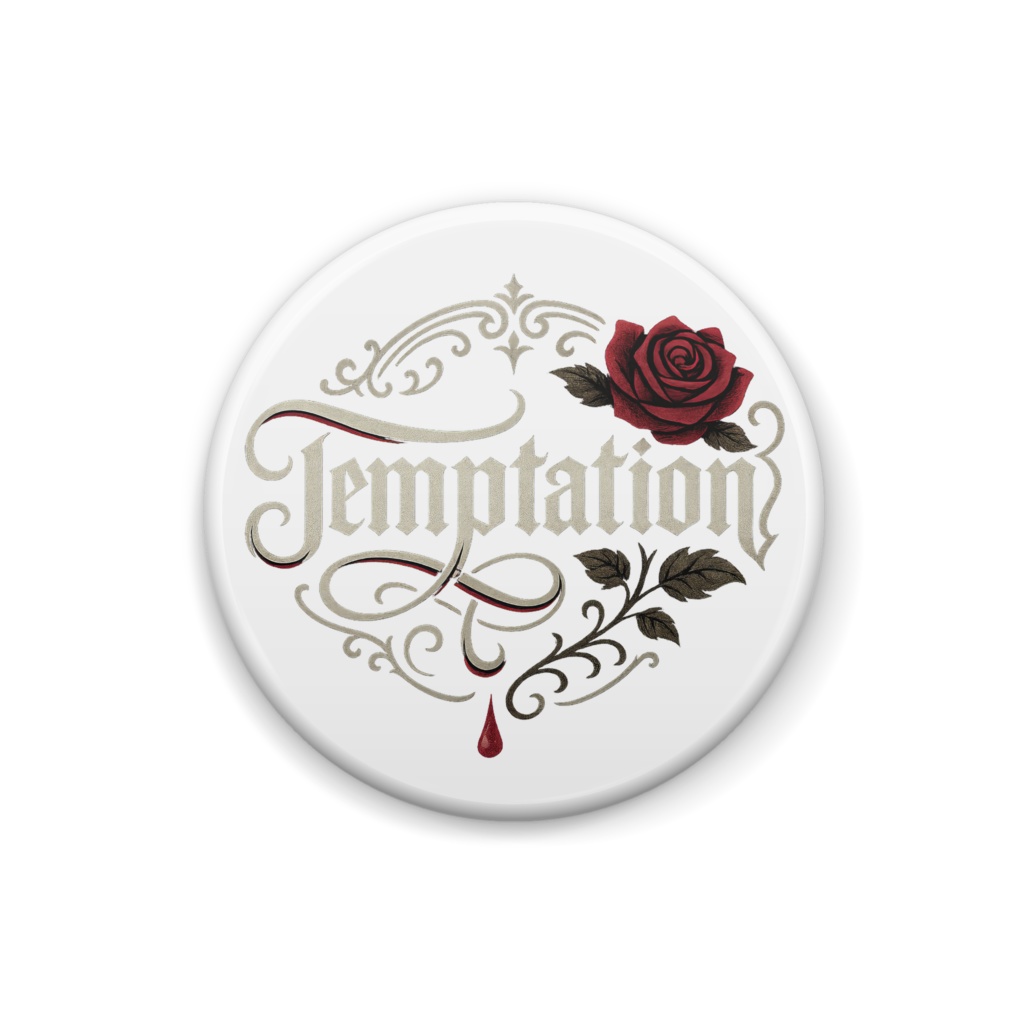 Temptation 缶バッジ