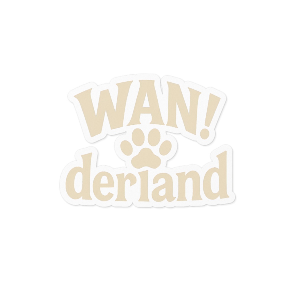 WAN!derland ステッカー