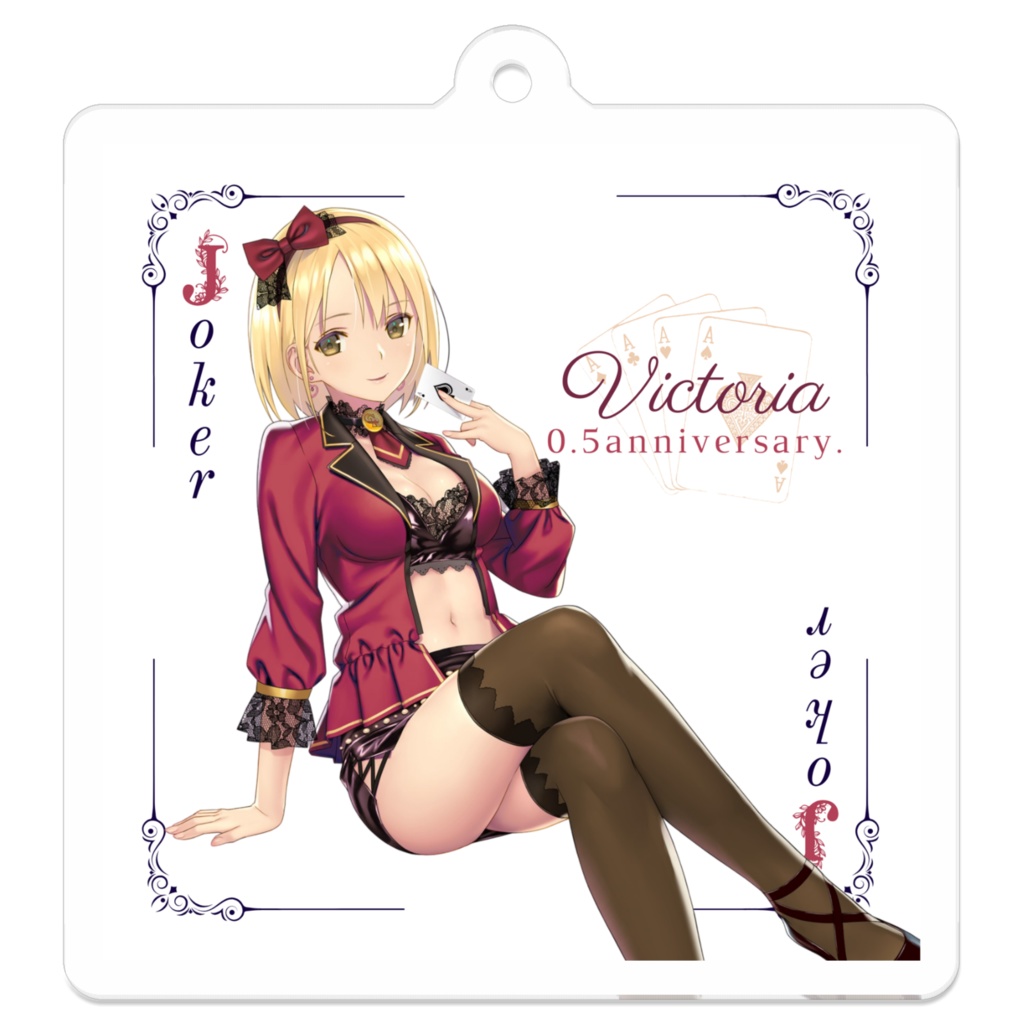 ヴィクトリア 0.5anniversary - アクリルキーホルダーB