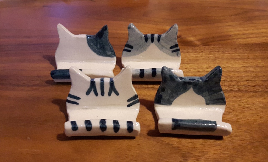 猫の海苔立て/箸置き 2個セット【SALE】