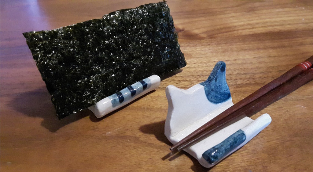 猫の海苔立て/箸置き 2個セット【SALE】