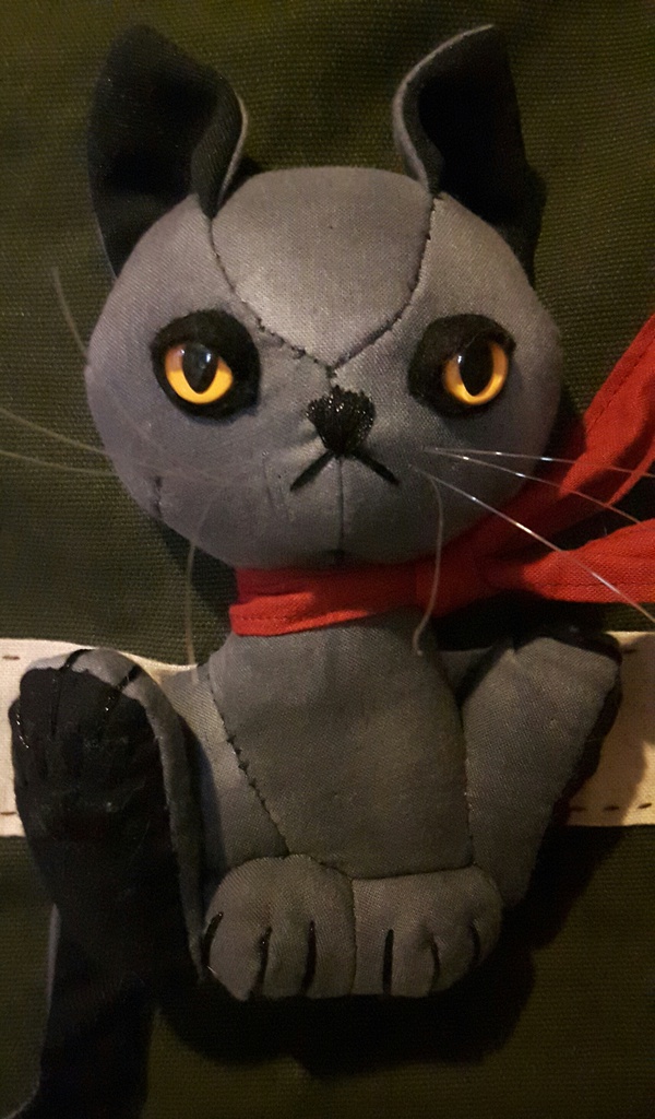 黒猫ククのショルダートート