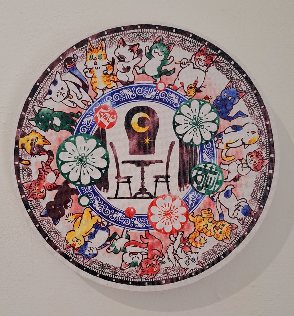 夏雪草　キャンバスアート