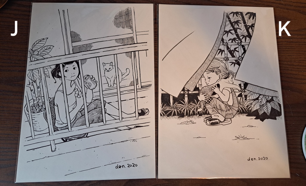 【ひとりチャリティ】能登半島大雨災害義援金のためのドローイング