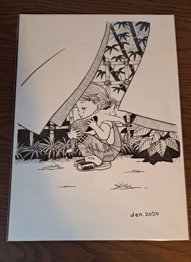 【ひとりチャリティ】能登半島大雨災害義援金のためのドローイング