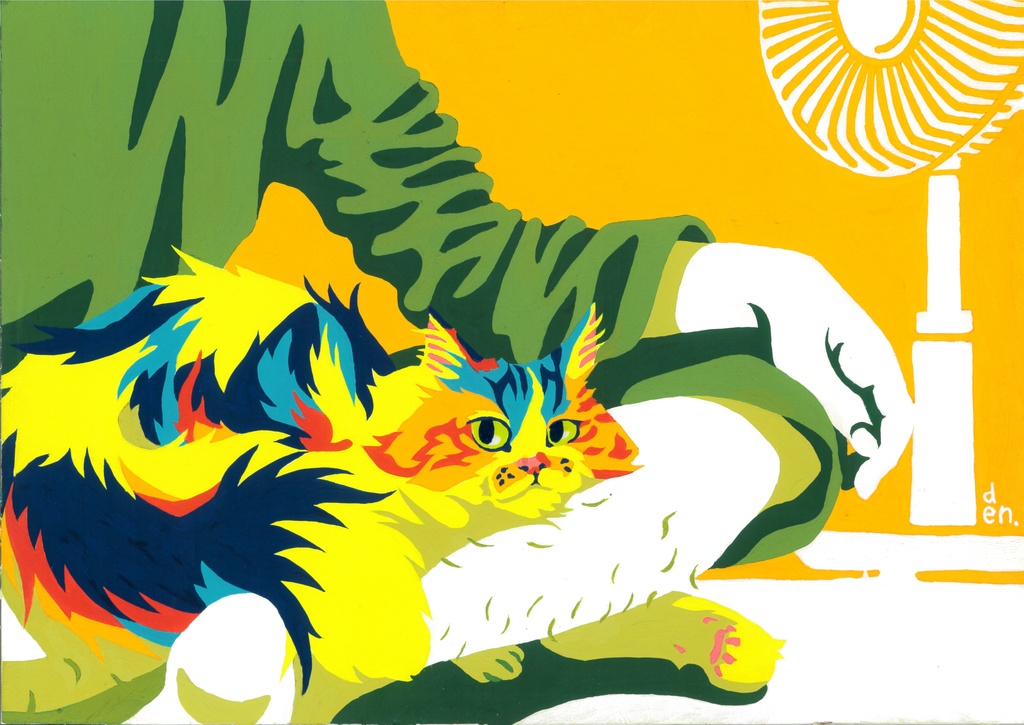 猫オーダー絵【受注制作】