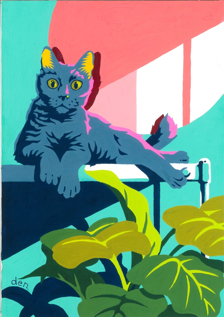 猫オーダー絵【受注制作】