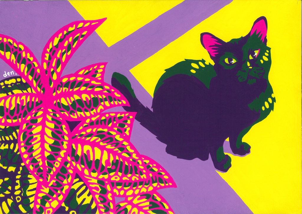 猫オーダー絵【受注制作】