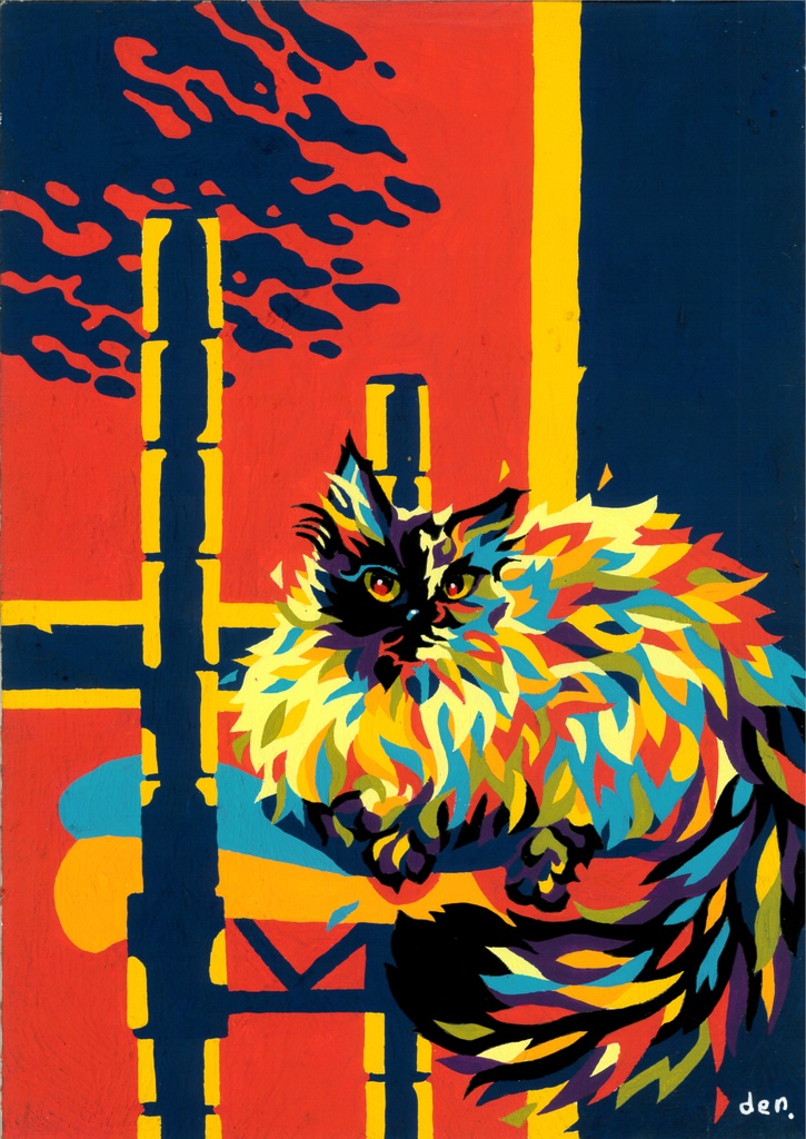 猫オーダー絵【受注制作】