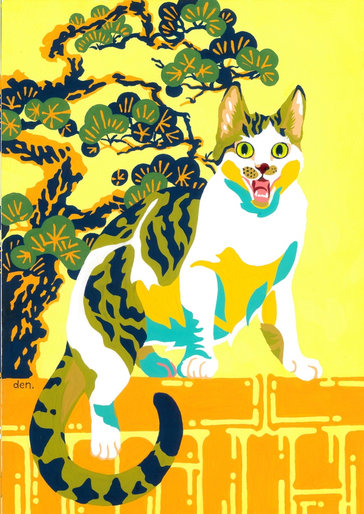 猫オーダー絵【受注制作】