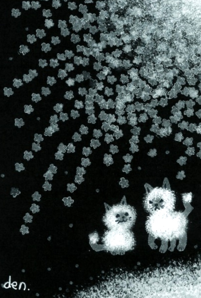 【木版画】『& black』展示作品