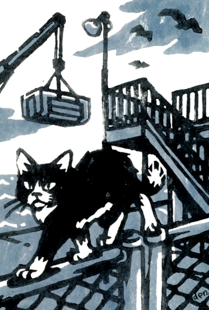 【木版画】『& black』展示作品