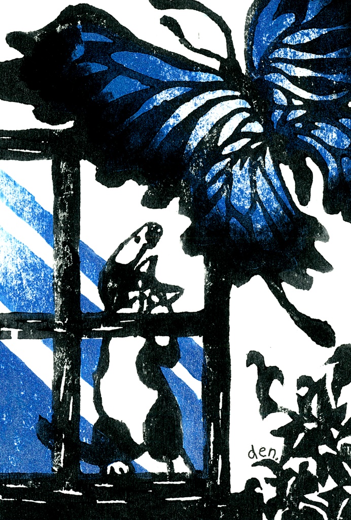 【木版画】『& black』展示作品