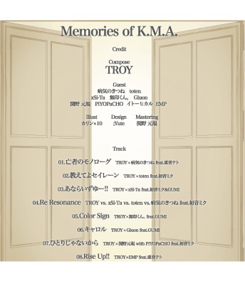 Memories of K.M.A.