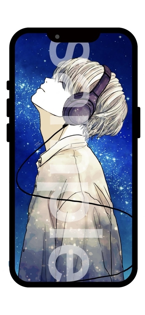 スマホ壁紙「星の音」