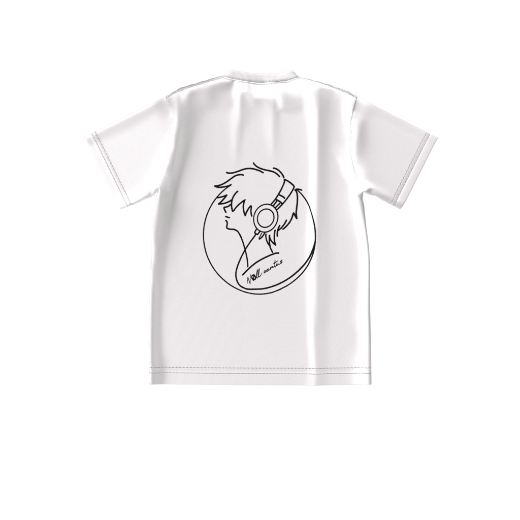 【NØLL CANTUS】NØ-3（Line Art）White