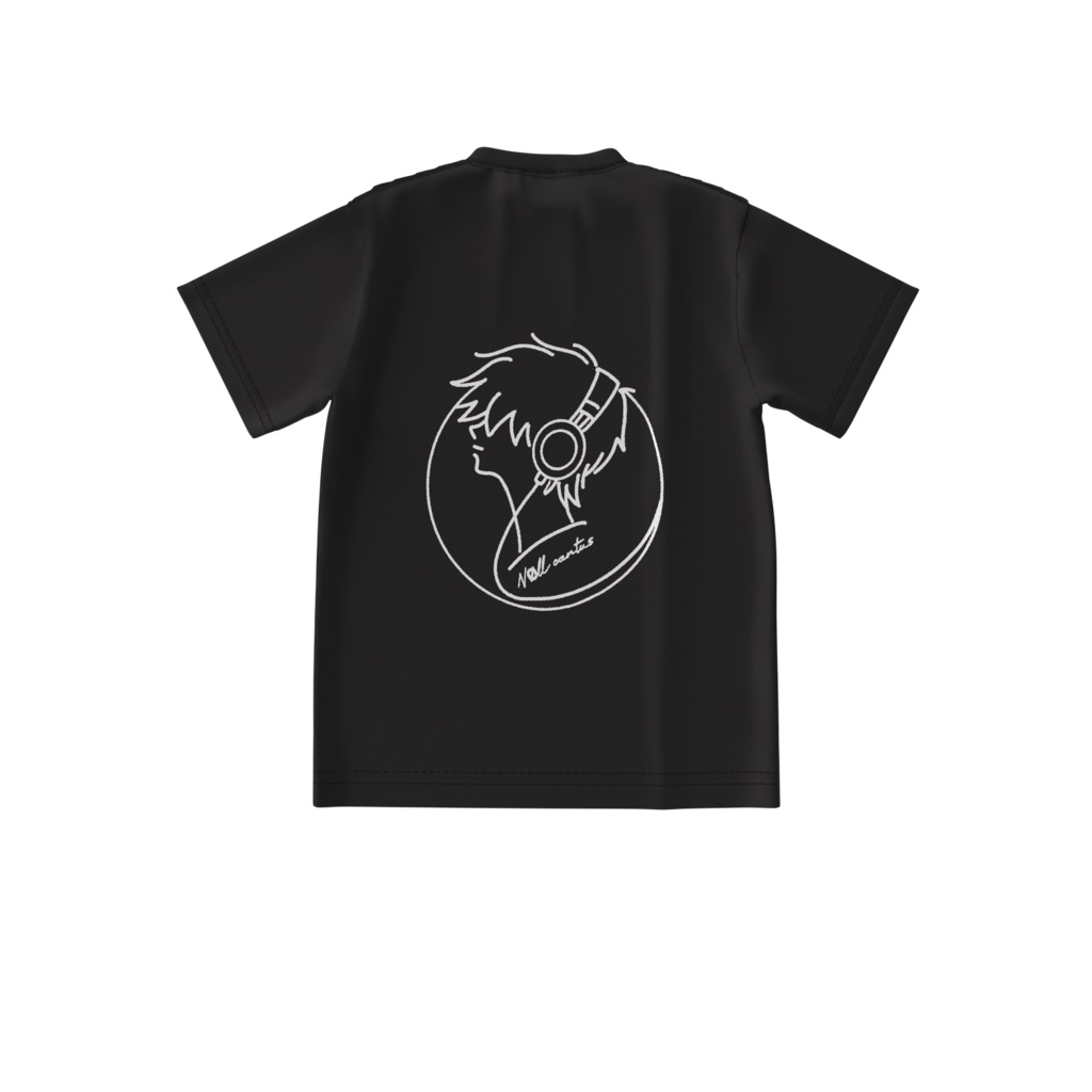 【NØLL CANTUS】NØ-3(Line Art)Black