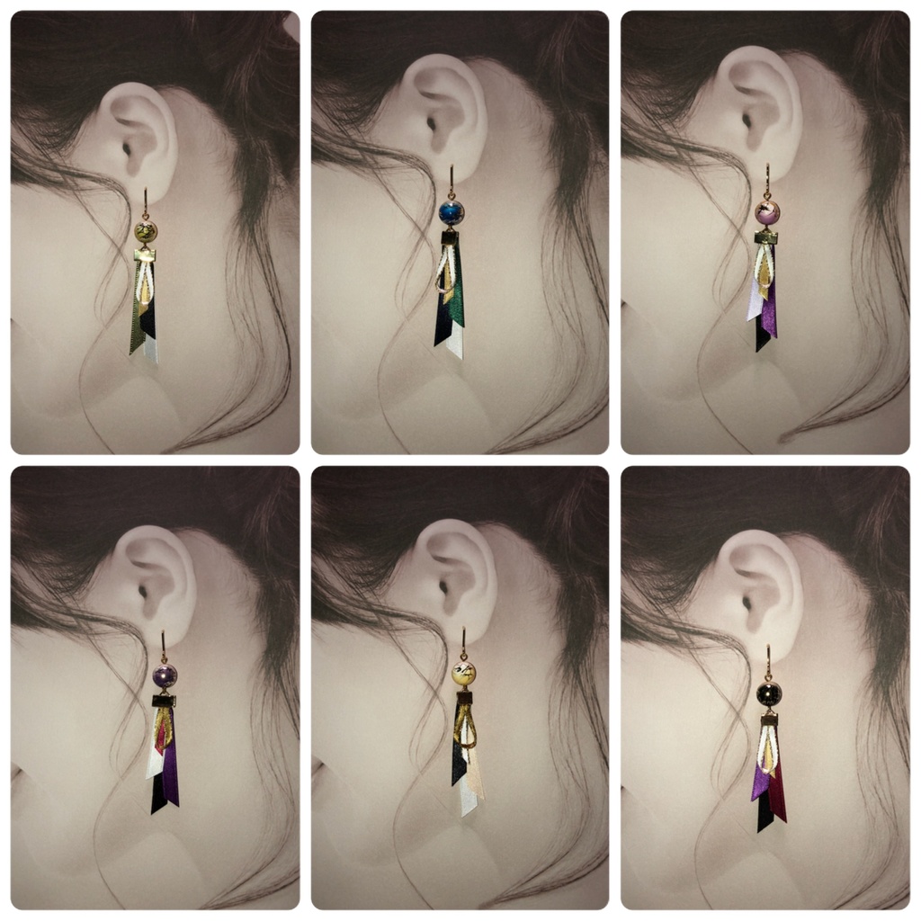 【刀剣乱舞】みほとせ組イメージピアス