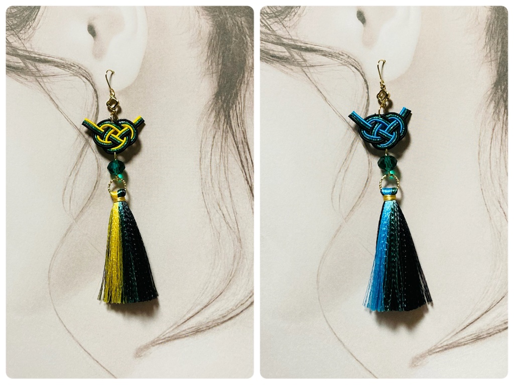 【刀剣乱舞】イメージアクセサリー 江イメージピアス