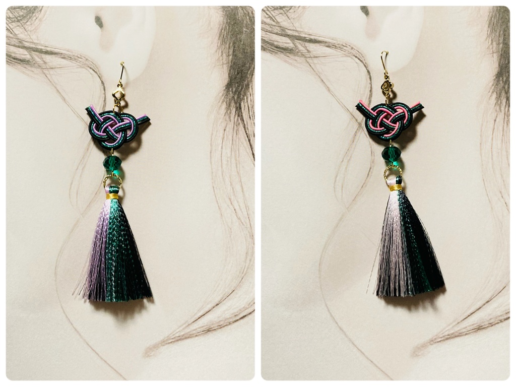 【刀剣乱舞】イメージアクセサリー 江イメージピアス