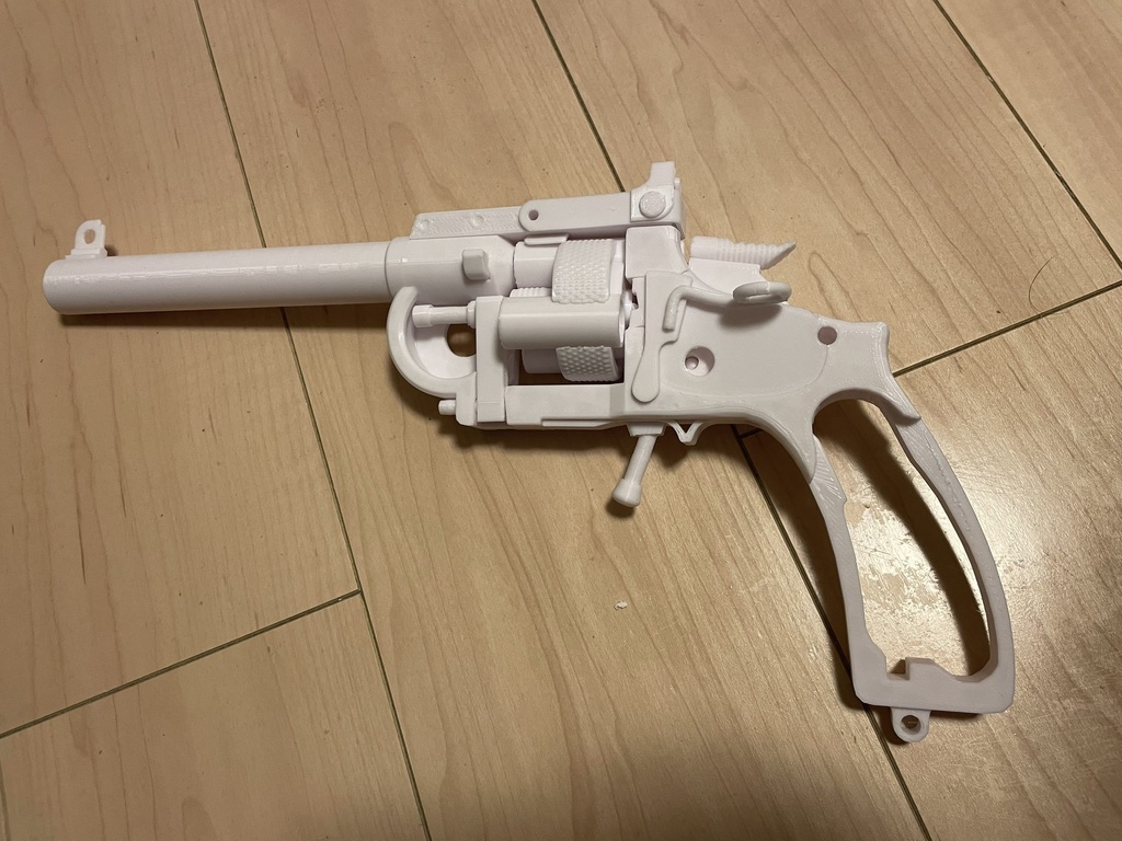 【期間限定半額】Metro Exodus Revolver craft kit cosplay STL 3Dmodel