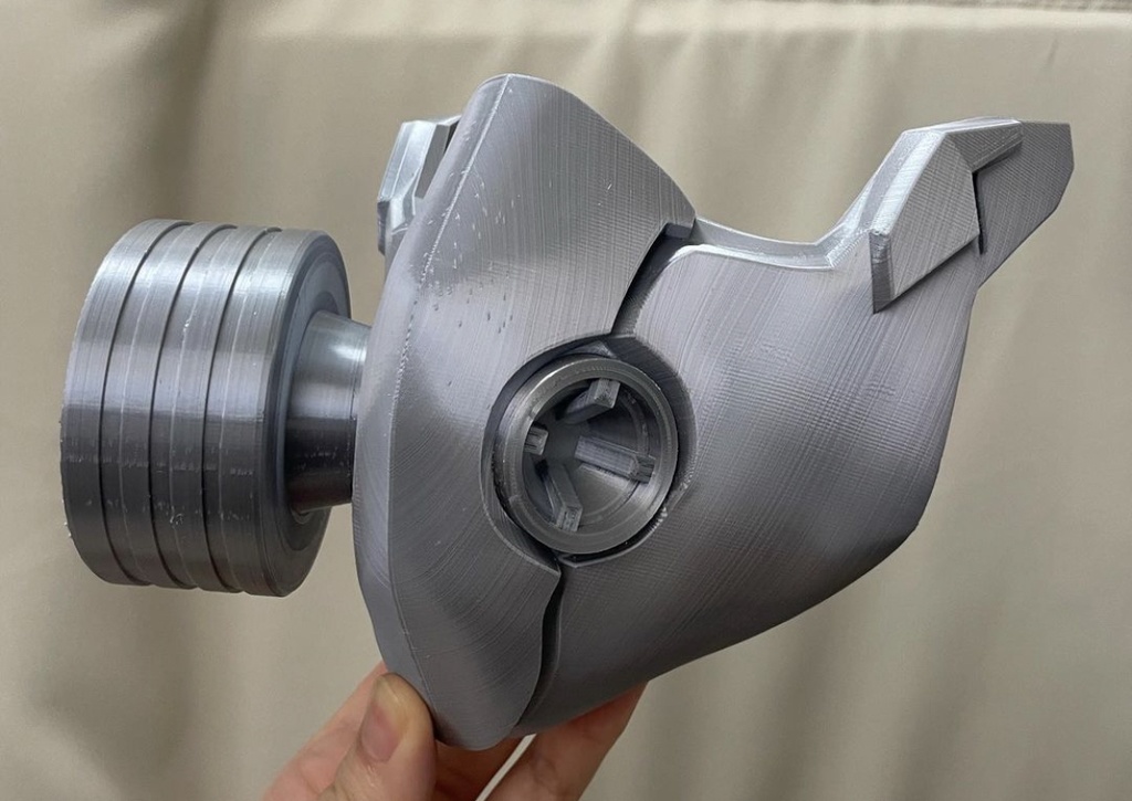 【期間限定半額】Metro Redux Spartan half gasmask 3Dmodel STL  cosplay