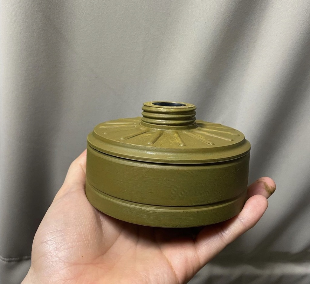 【期間限定半額】Metro Exodus Gasmask Filter 40mm 3Dmodel STL cosplay