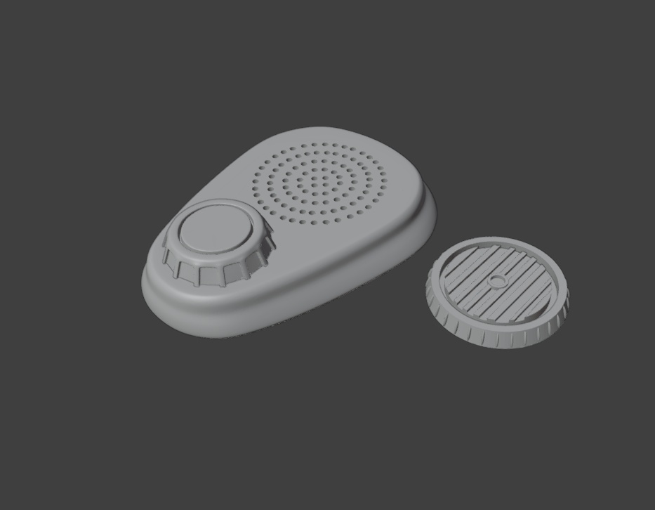 Metro2033 Helmet Detail UP Parts 3Dmodel STL 
