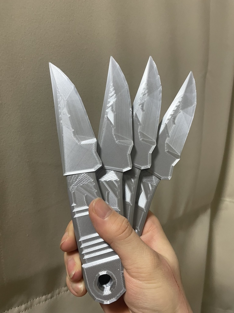 Metro2033 Throwing Knife 3Dmodel STL cosplay