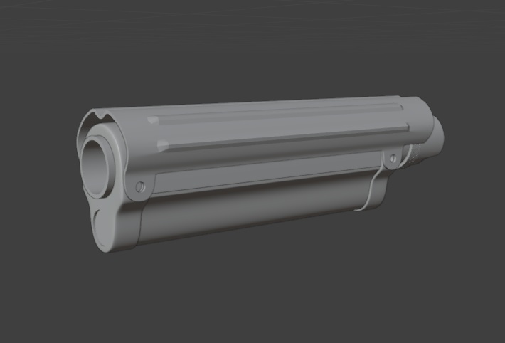 【期間限定半額】 Shotgun Suppressor 3Dmodel STL cosplay