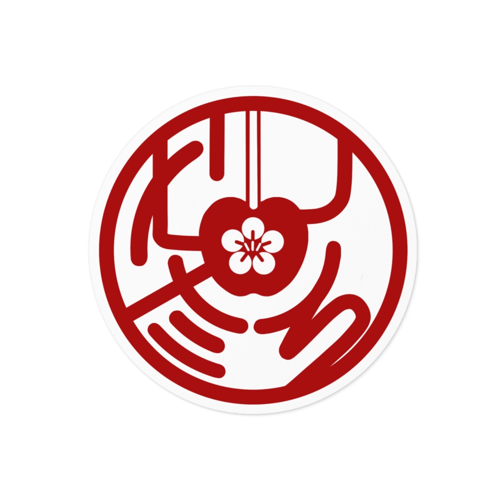 モリノたろロゴステッカー