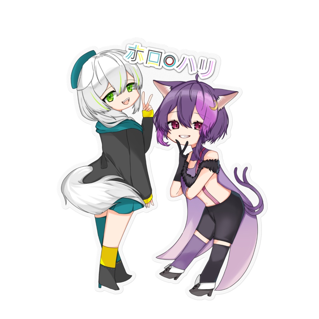 ハリホロ2周年記念ステッカー