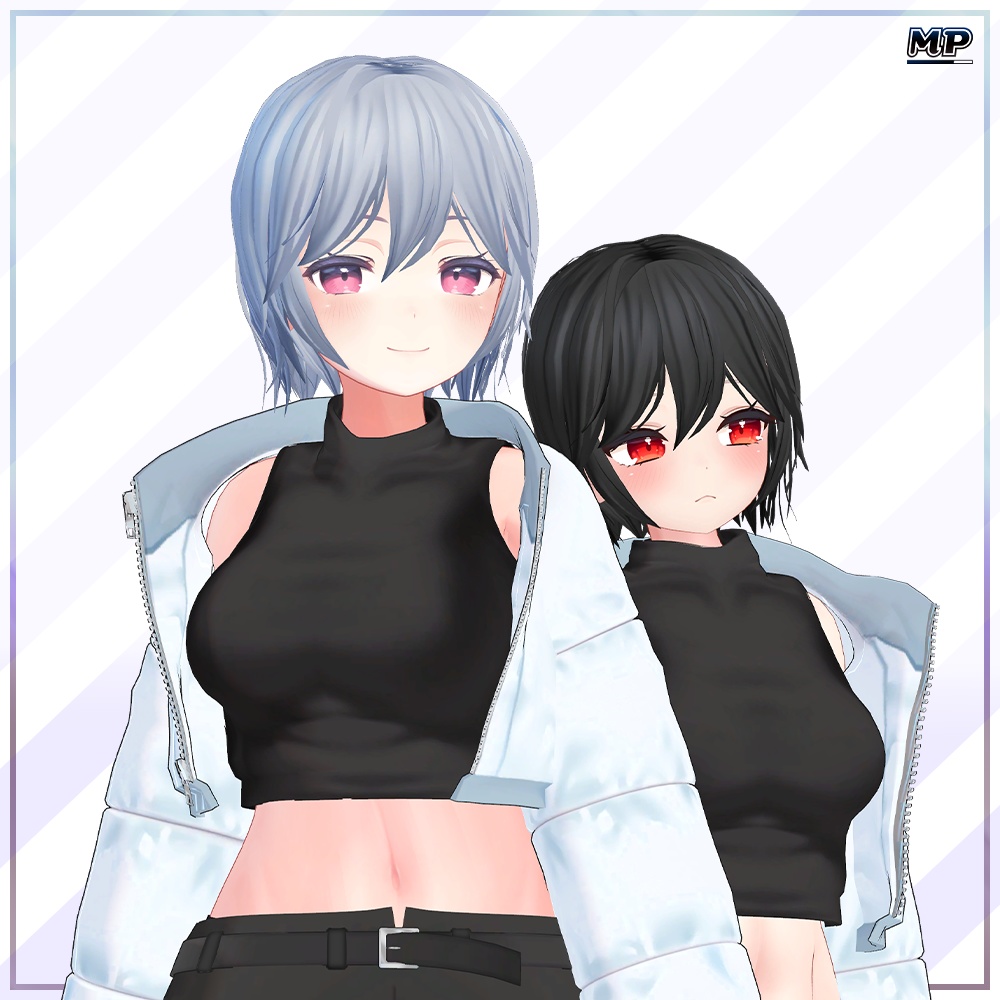 [MP][桔梗/舞夜]Short Padding Set[PB対応]