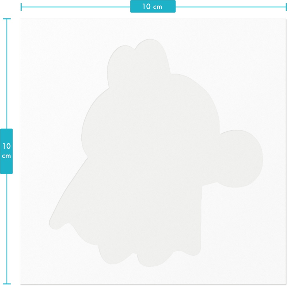 ゆるゆるうさぎーマンステッカー
