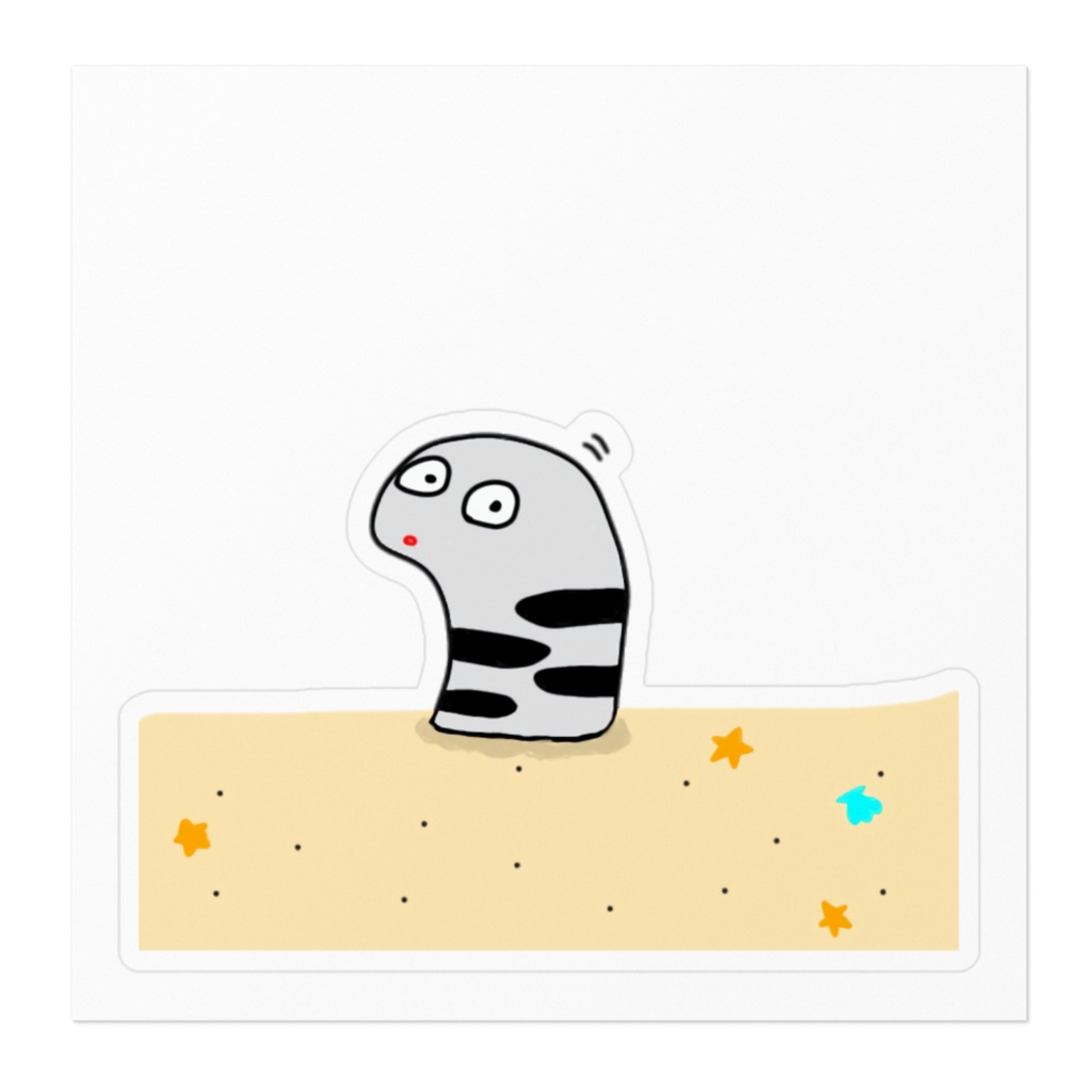 チンアナゴステッカー