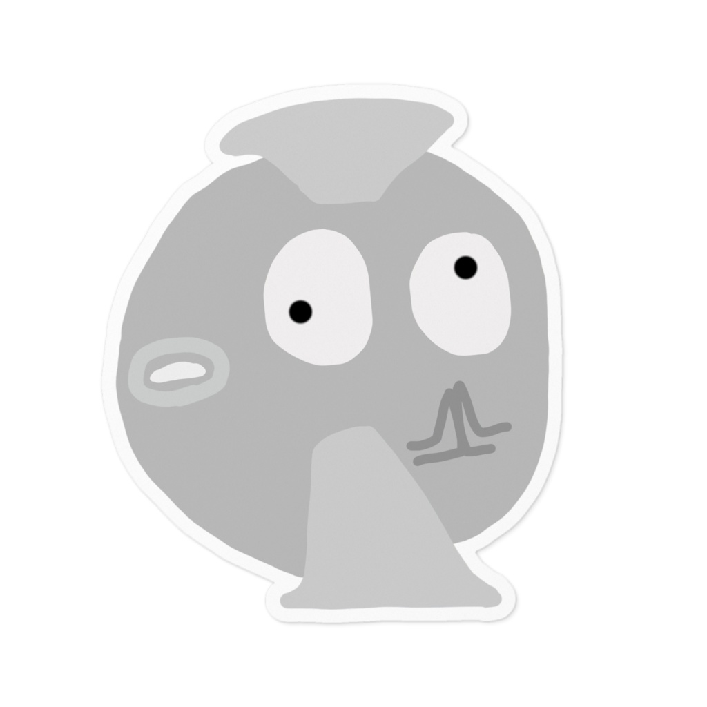 マンボウステッカー