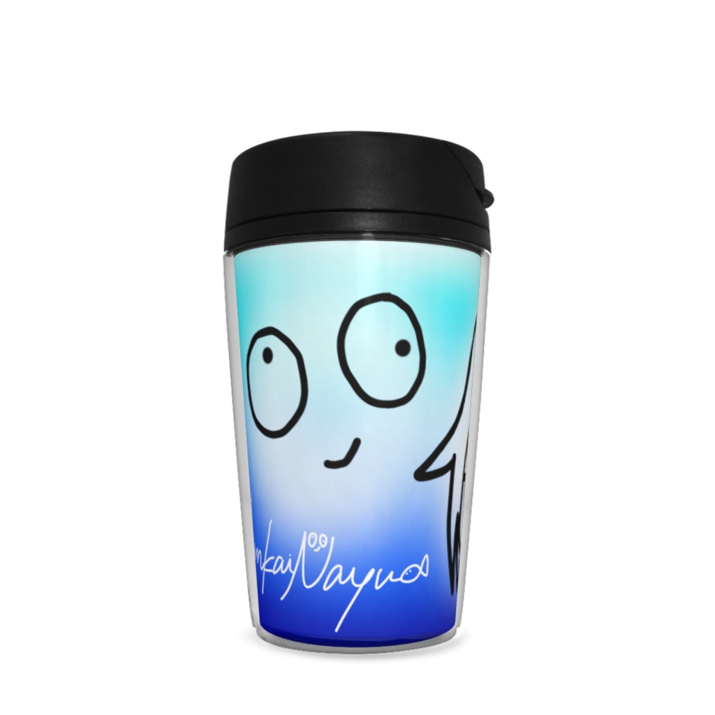 めめとなゆオリジナルタンブラーブルー