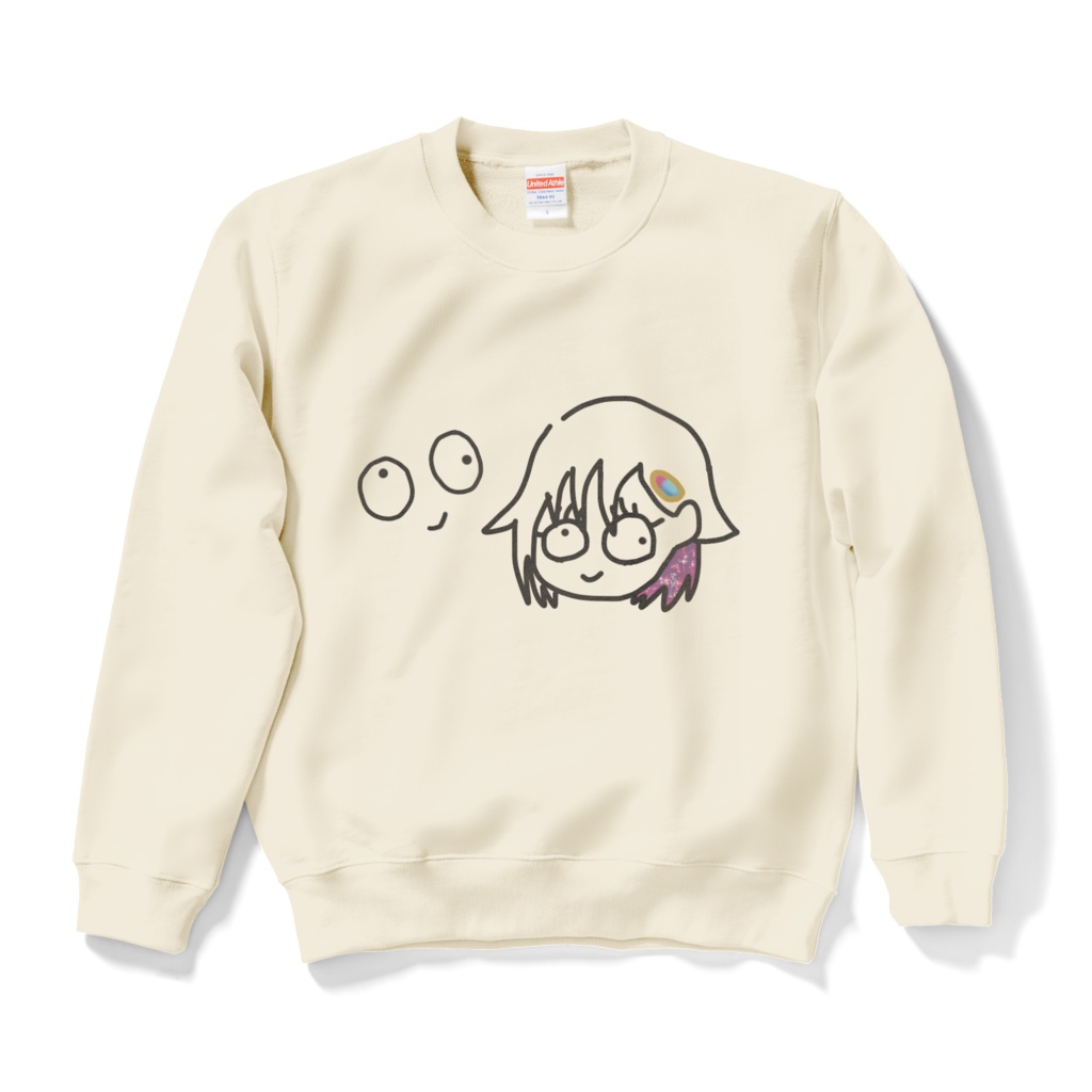 めめとなゆオリジナルスウェットナチュラル