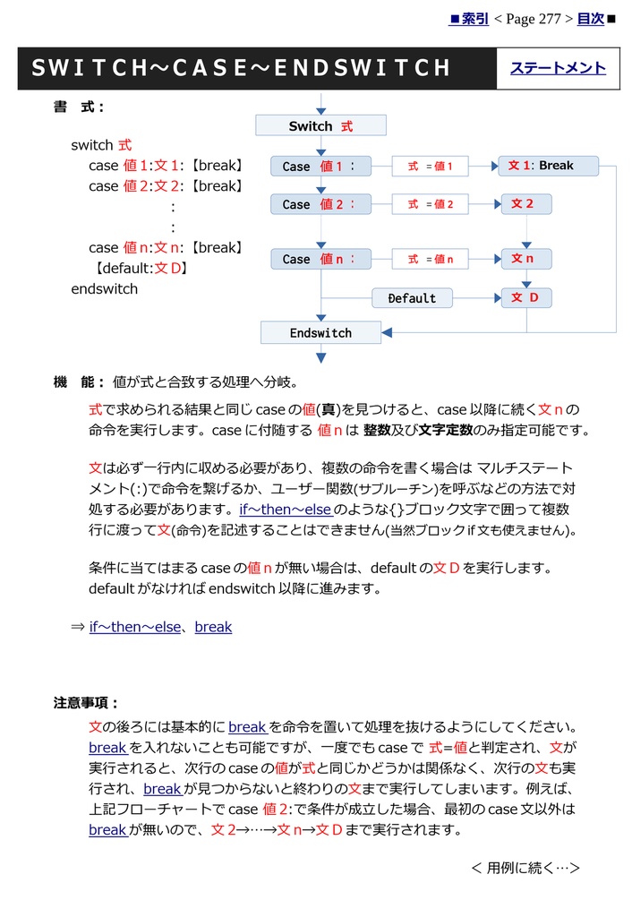 【PDF版】X-BASIC ver2.0 リファレンスマニュアル【基本編】