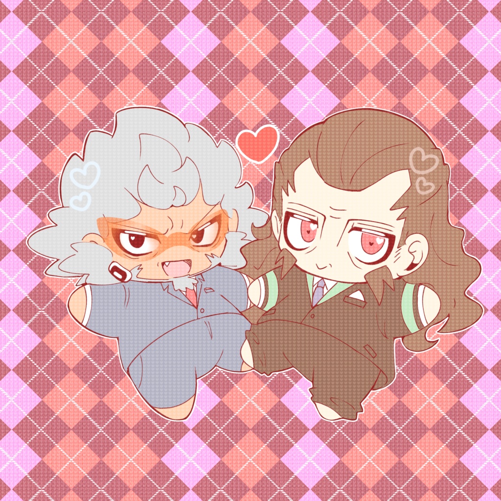 サカトウハート缶バッジ