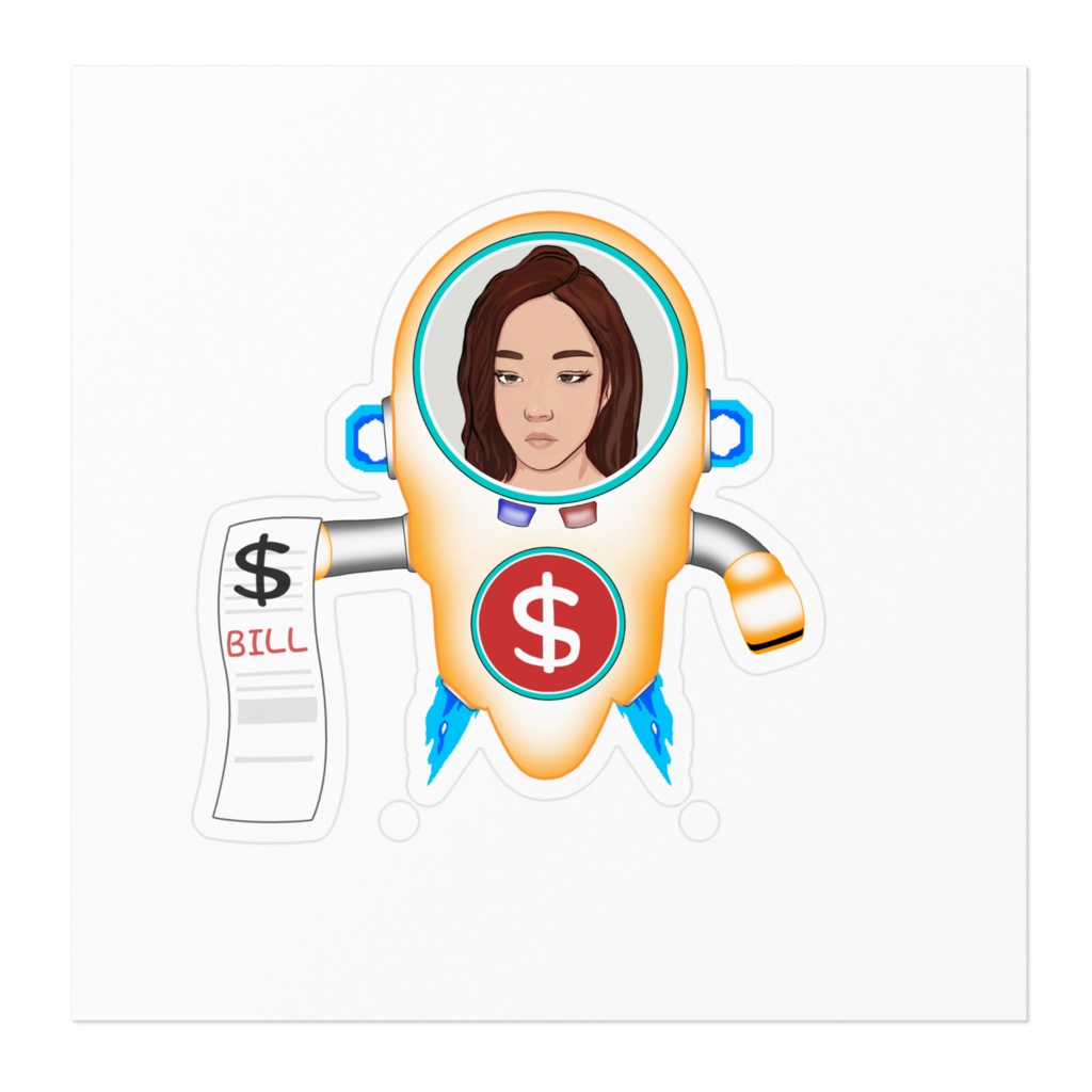 ステッカー - 今払う