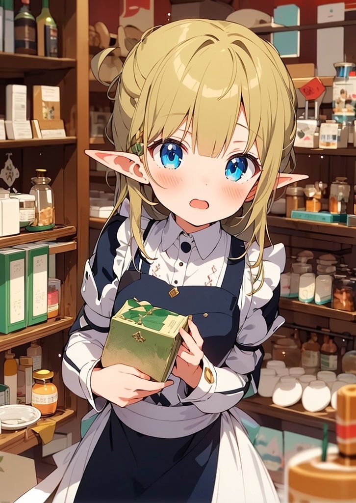 元貧乏エルフの錬金術調薬店(web版)