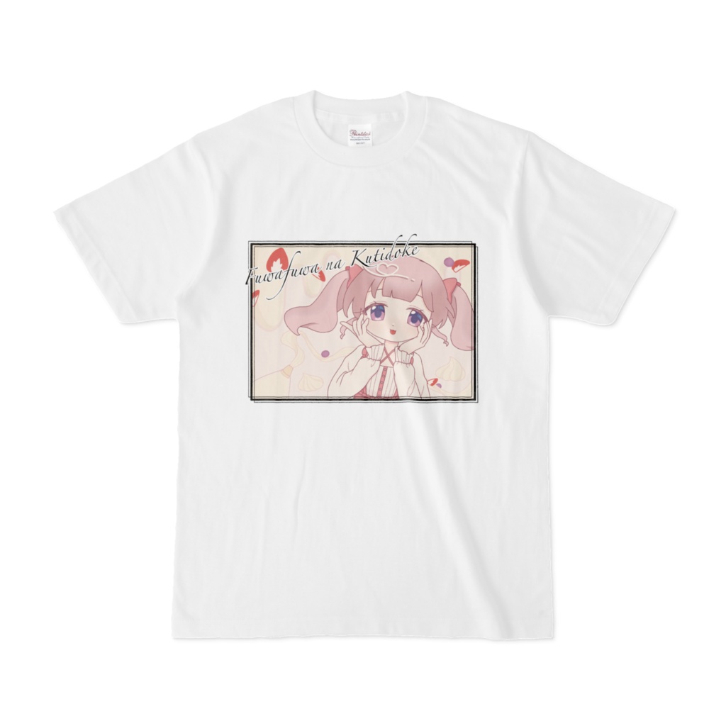 【Tシャツ(ニュアンスカラー)】ショートケーキ