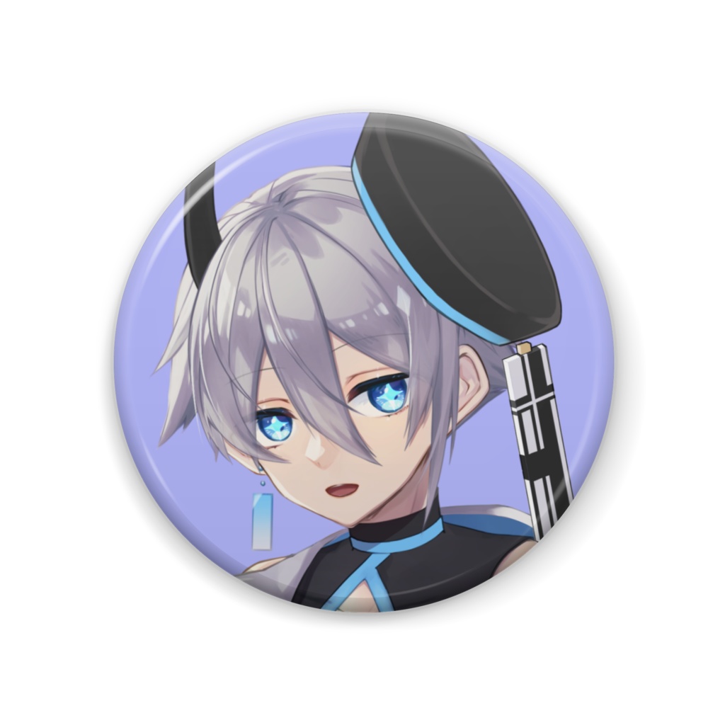 駆夢(星目) 缶バッジ - 57mm