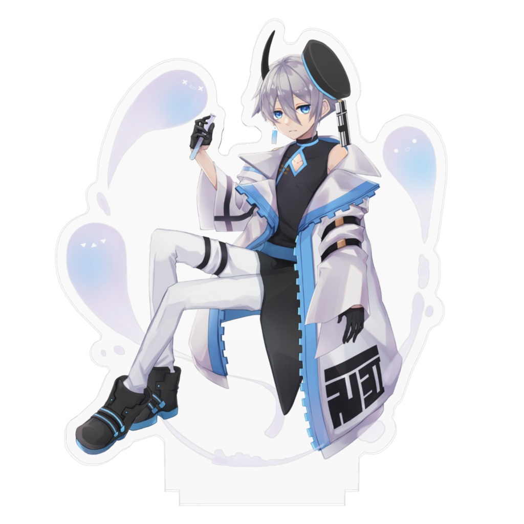 駆夢 アクリルフィギュア(スタンド) - 100x100mm