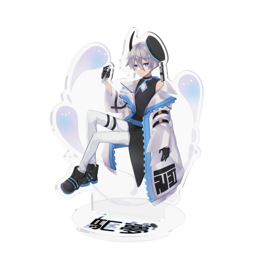 駆夢 アクリルフィギュア(スタンド) - 100x100mm