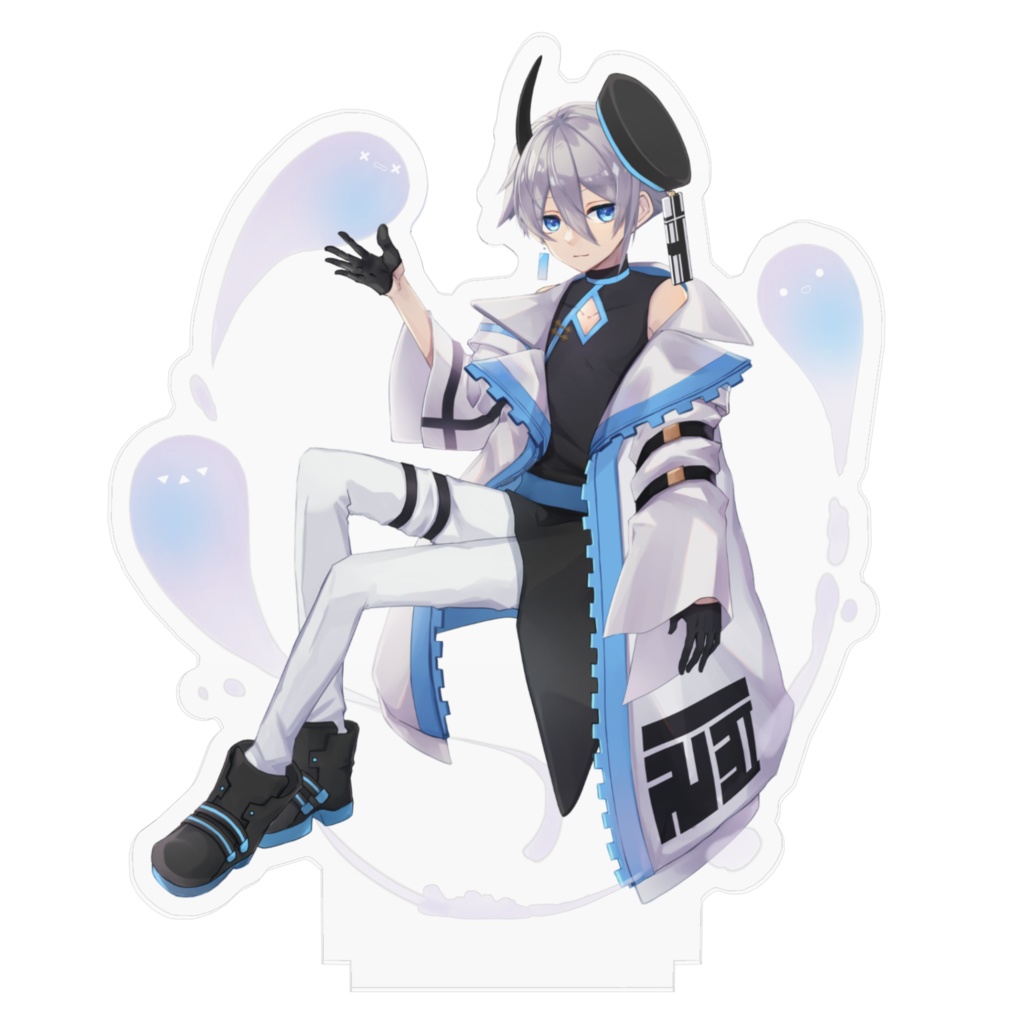 駆夢(バイバイ) アクリルフィギュア(スタンド) - 100x100mm